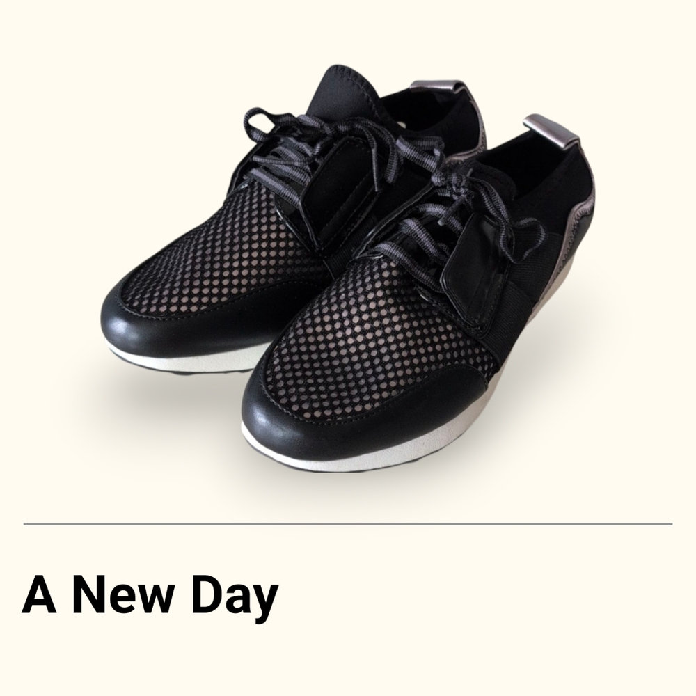 A New Day Black and White Women's Sneakers